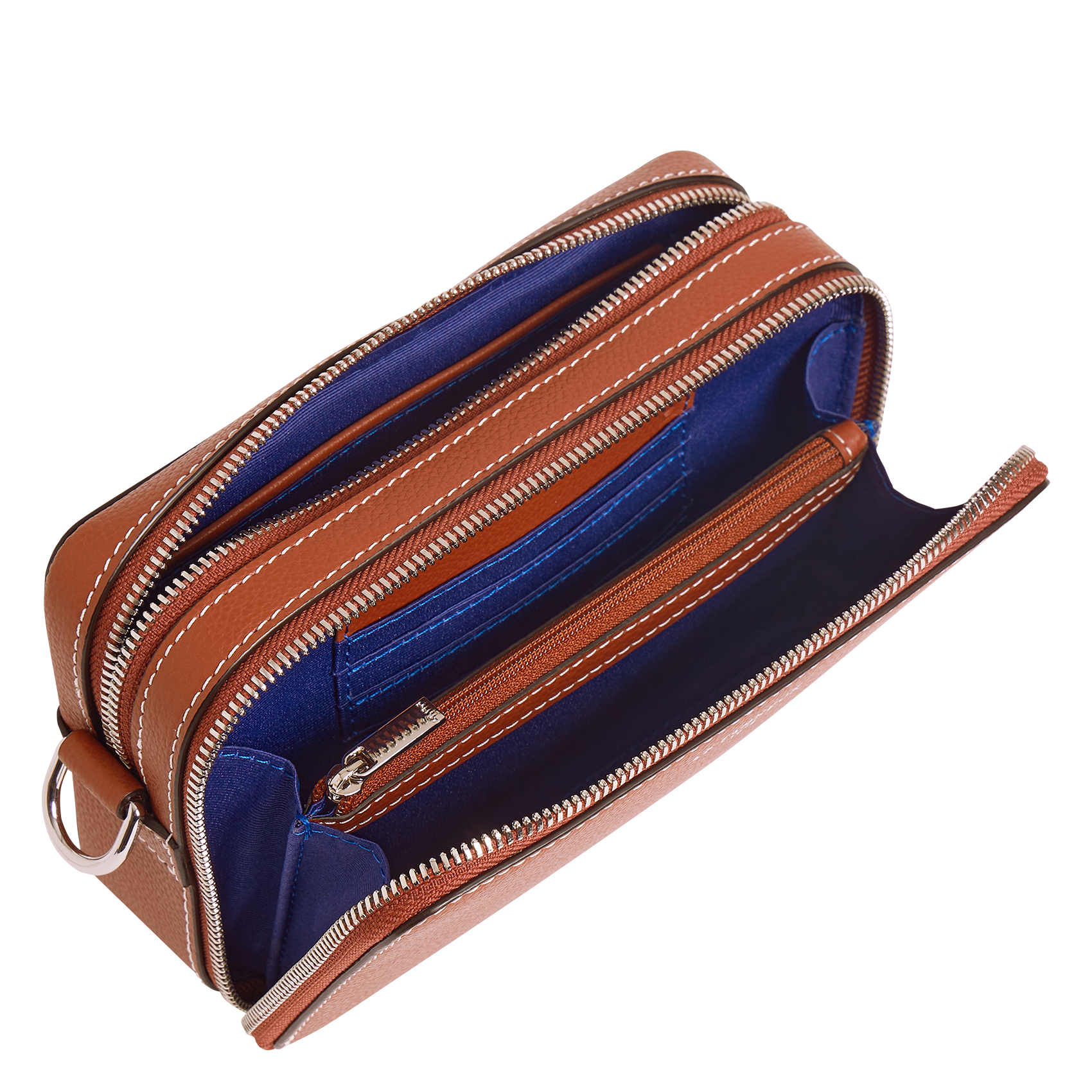 EMILE - Sac bandoulière en cuir | Marron