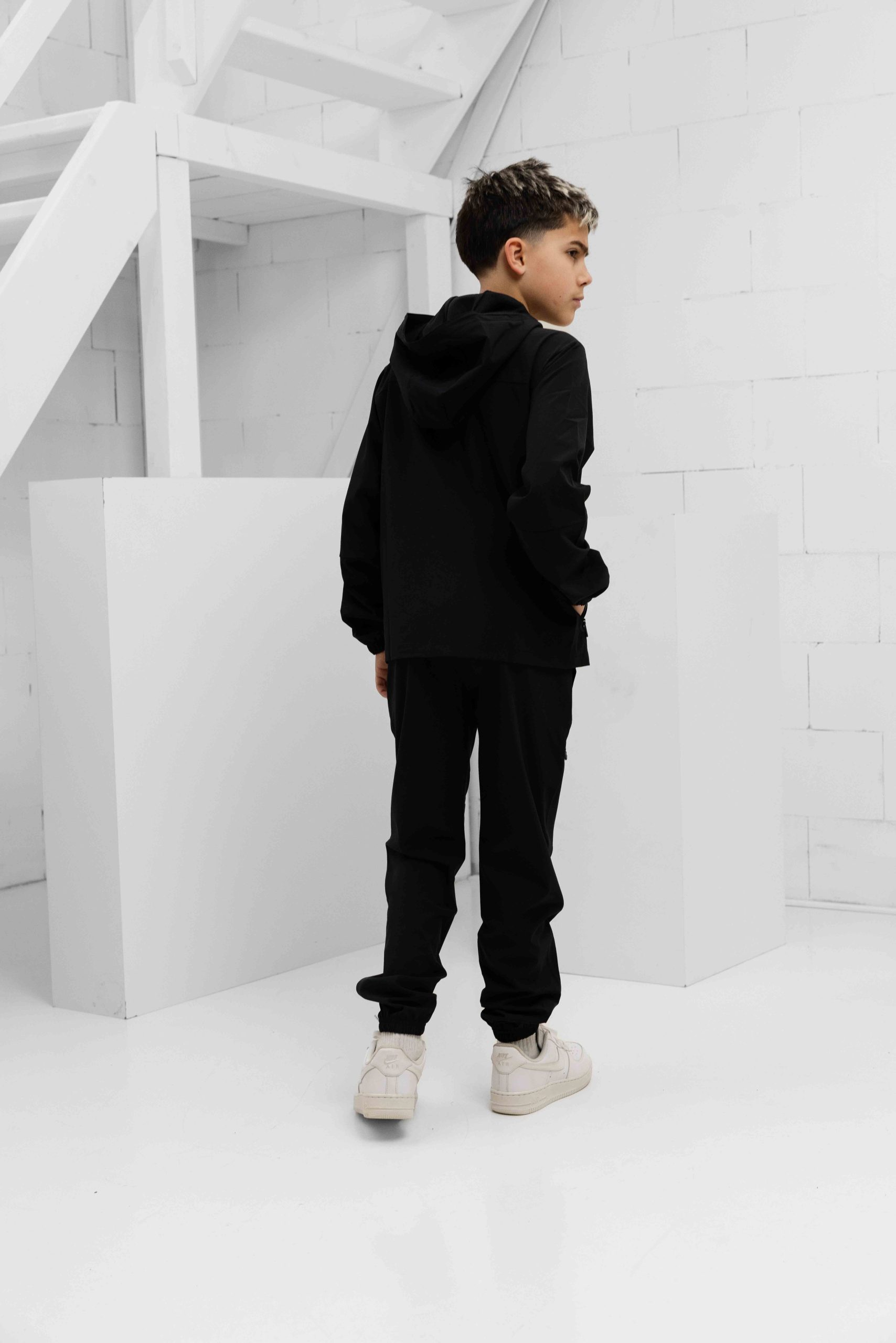 Under Armour Unstoppable Woven Trainingspak Kids Zwart