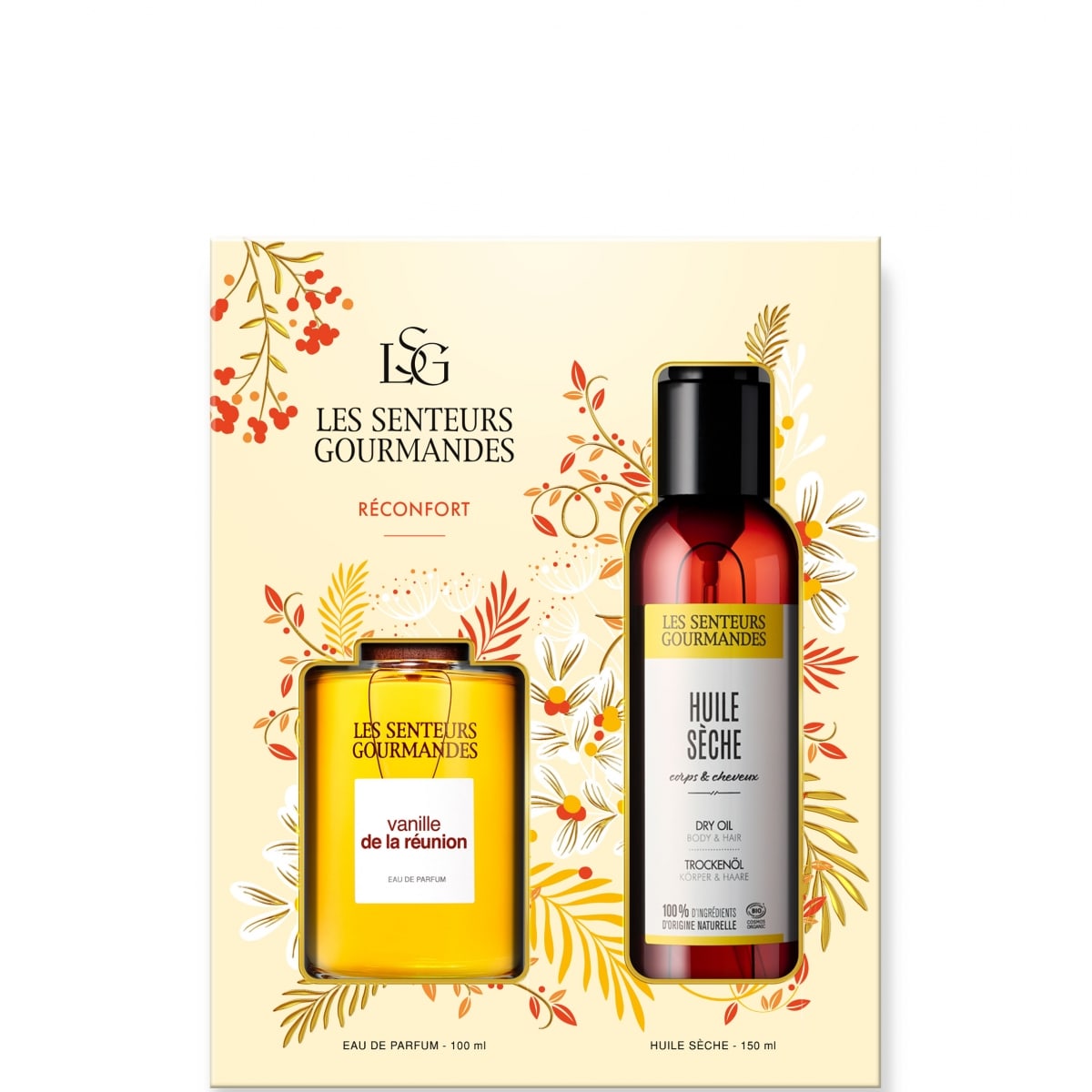 Les Senteurs Gourmandes Vanille de La Réunion Coffret Eau de Parfum