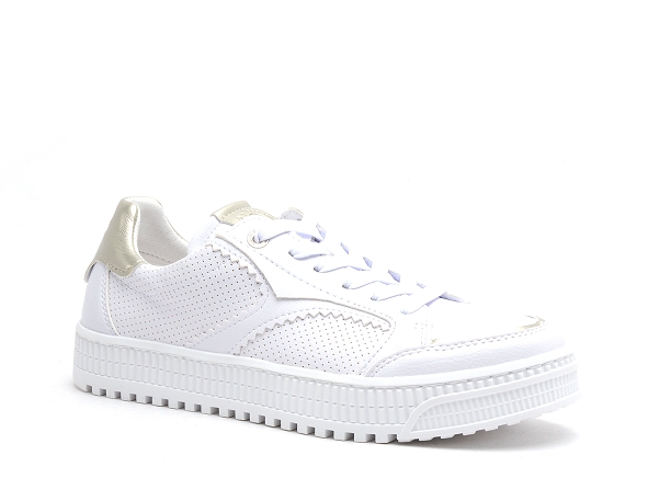 Bugatti basses femme 431a6m035050 blanc