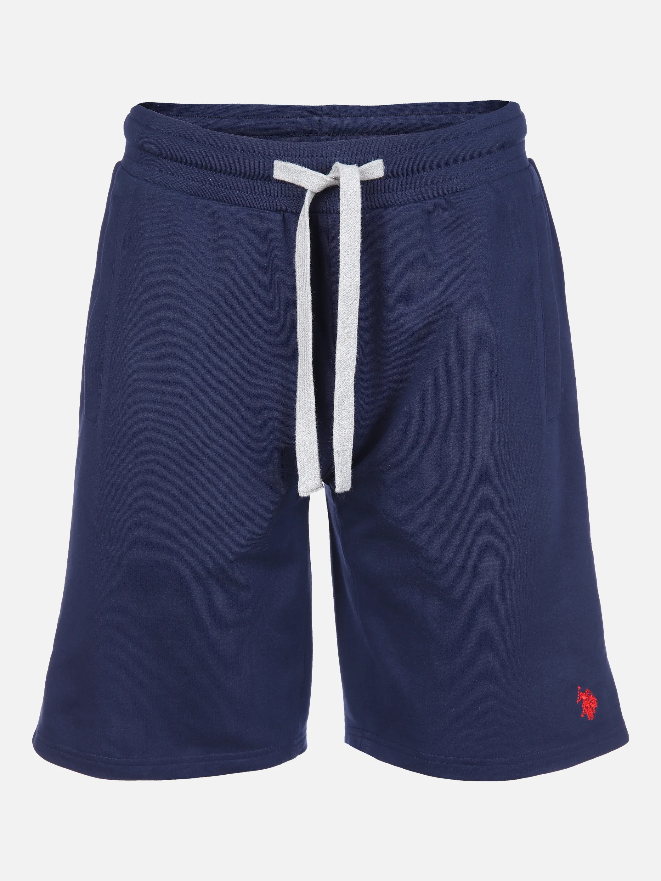 Herren Sweatshorts mit kleiner Stickerei