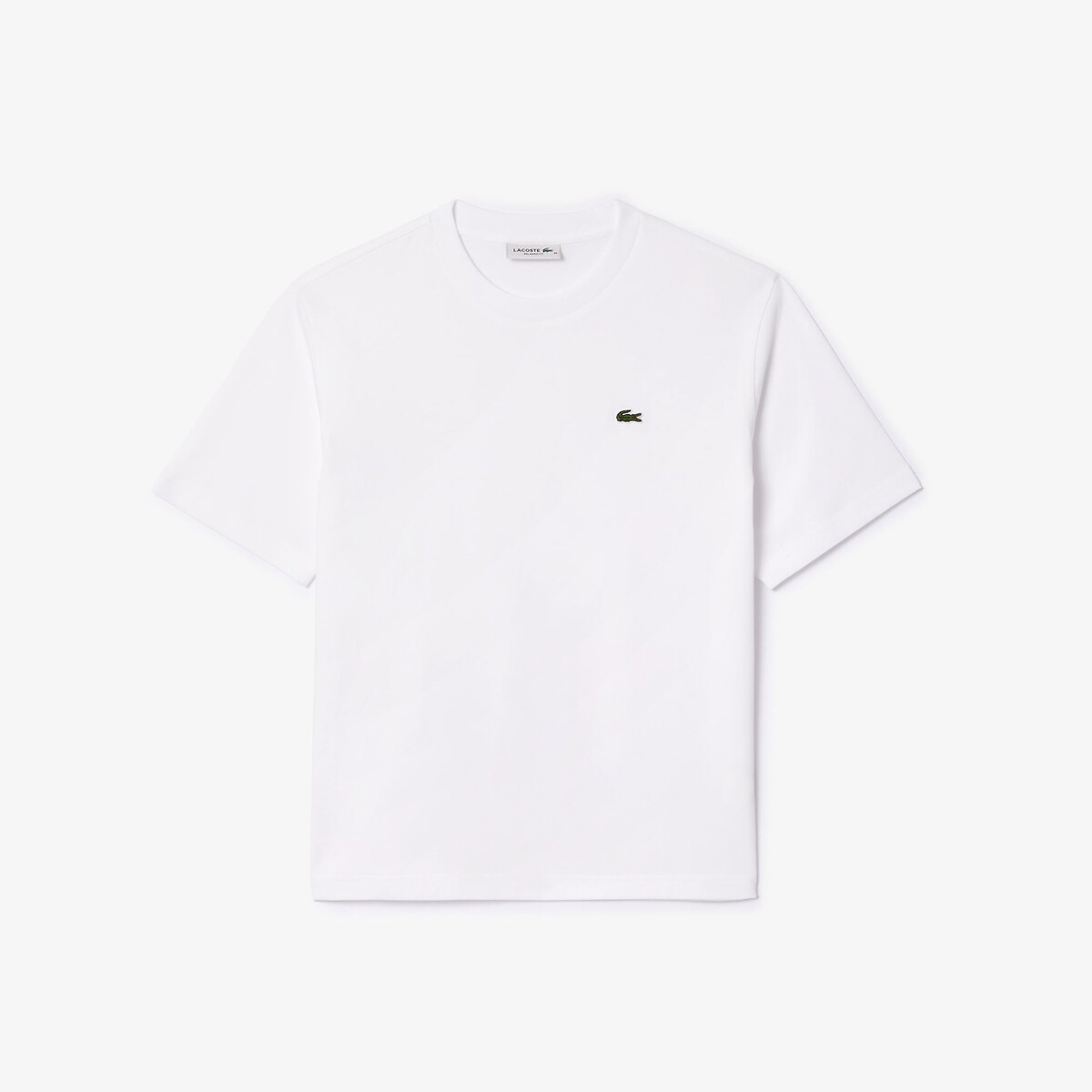 LACOSTE<br>Camiseta de gola redonda