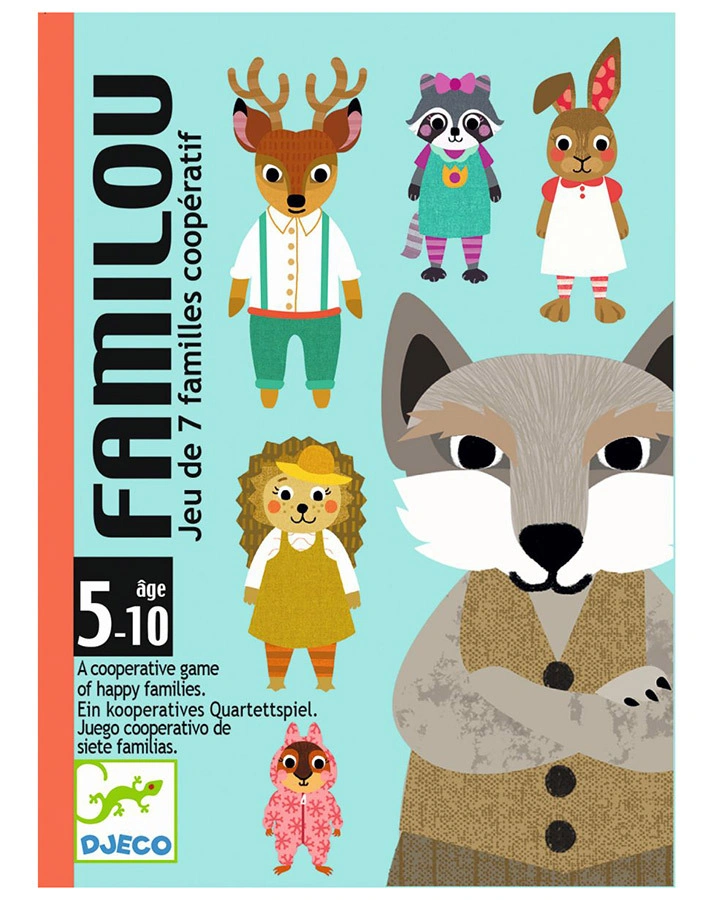 Quartett FAMILIEN 48-teilig in bunt