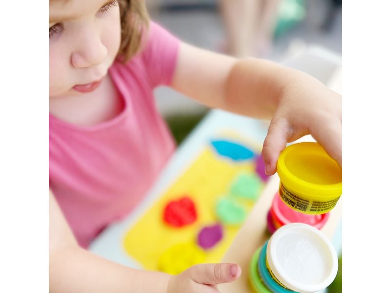 roba Spielset Play-Doh 50 cm x 55 cm Kreatives Spiel-Set mit Knetmasse