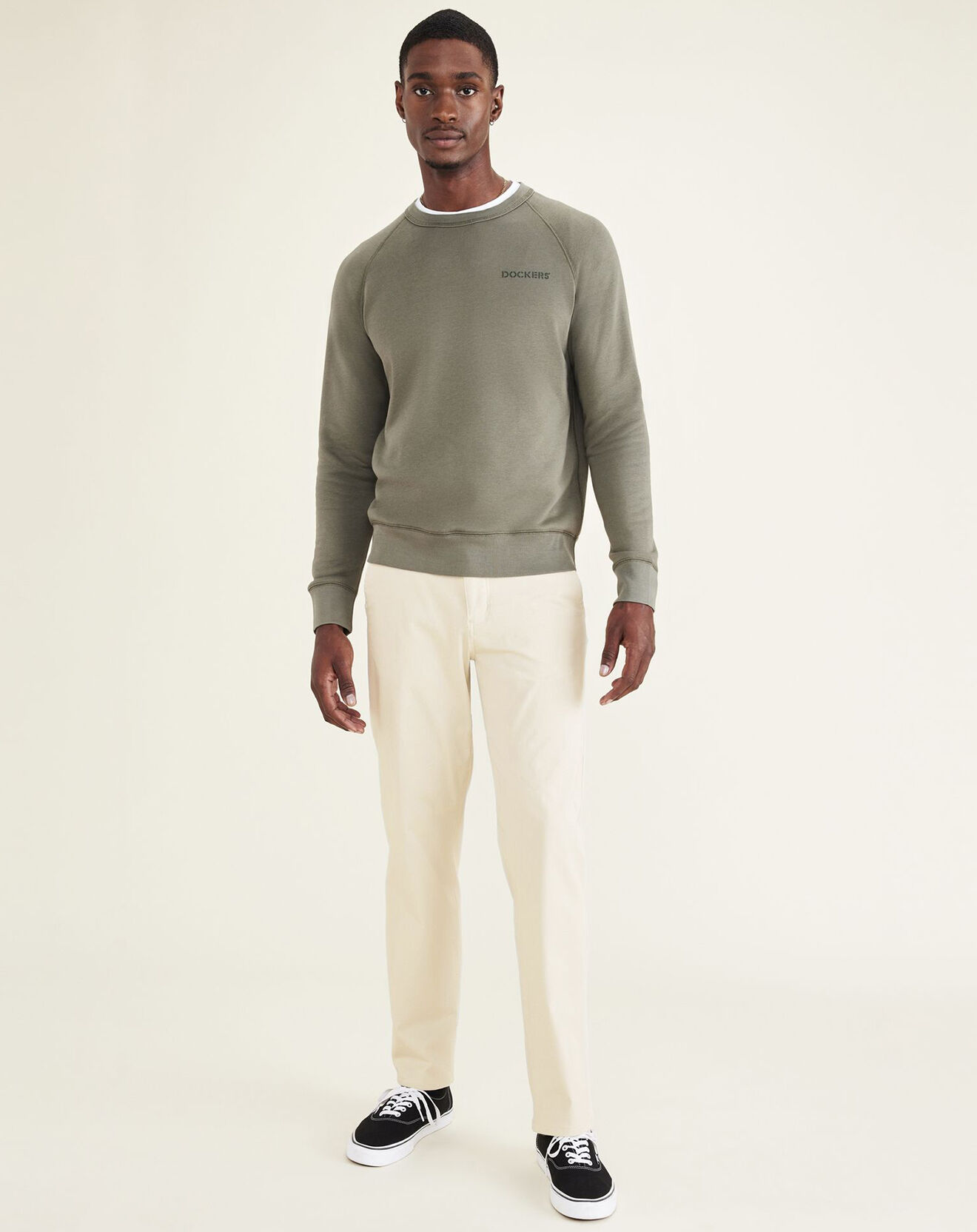 Dockers Pantalon Slim Smart 360 Flex Alpha beige clair