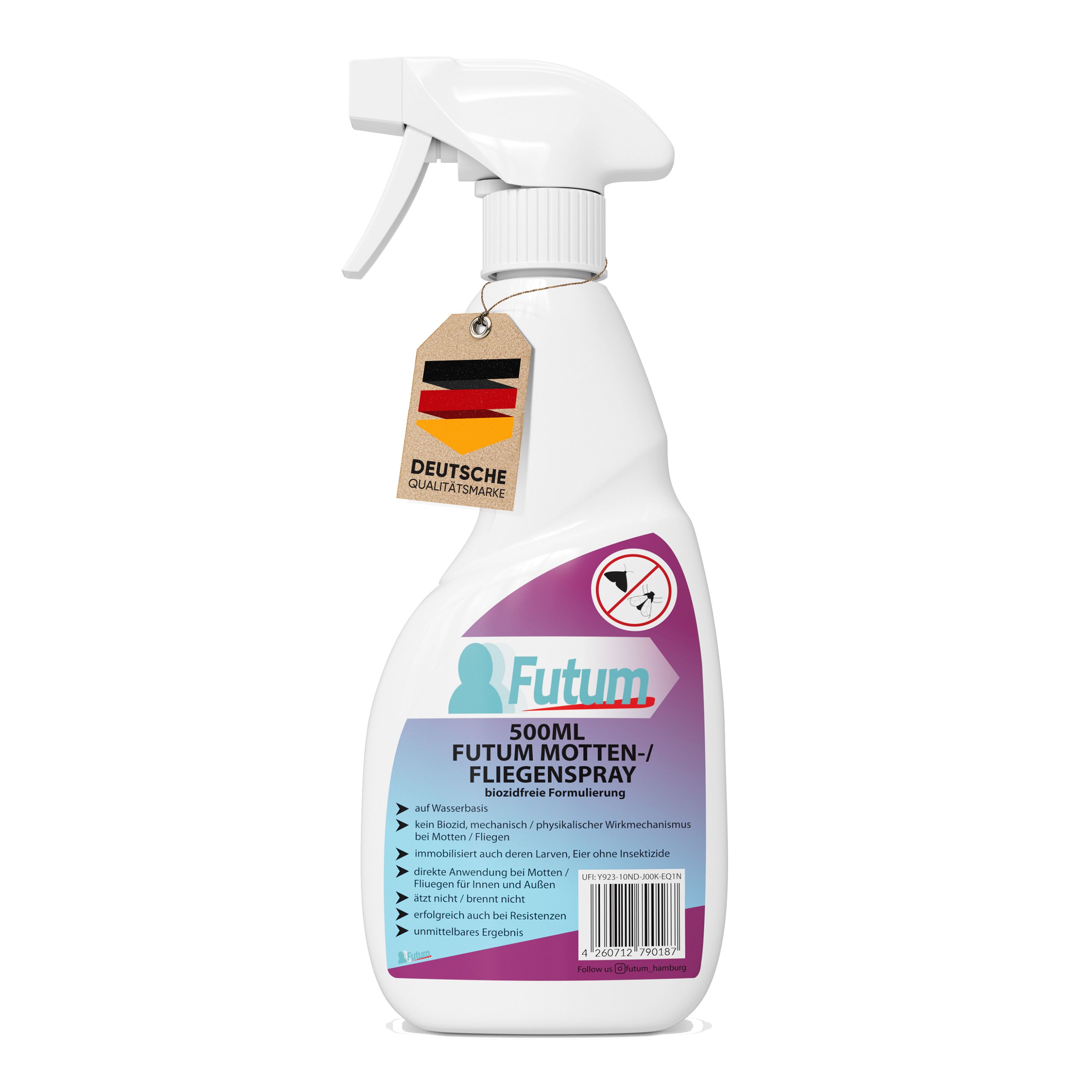 FUTUM 500ml Motten- / Fliegenspray