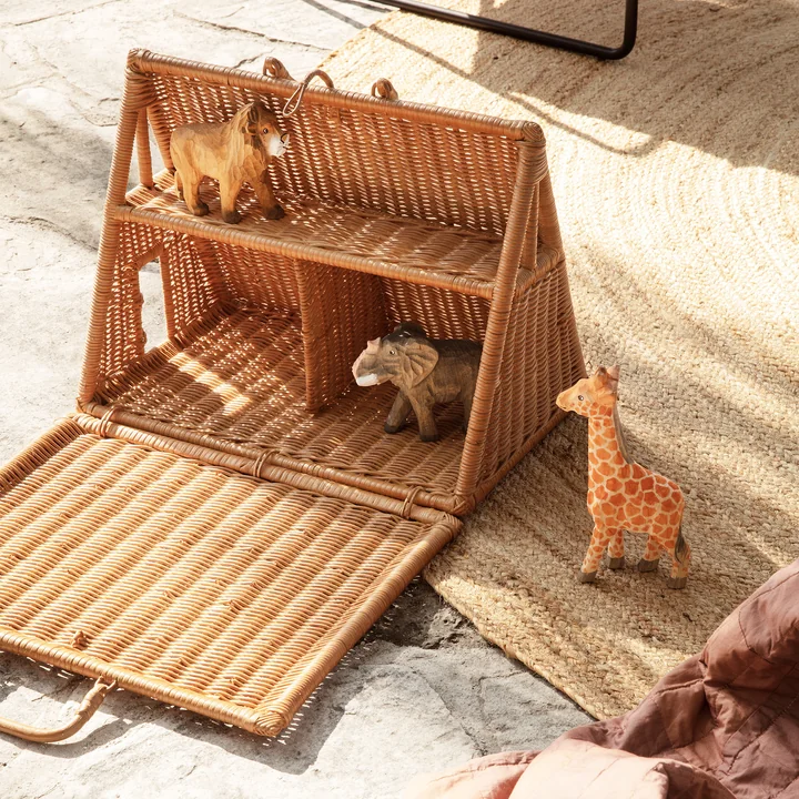 Ferm Living - Braided Spielhaus, natur