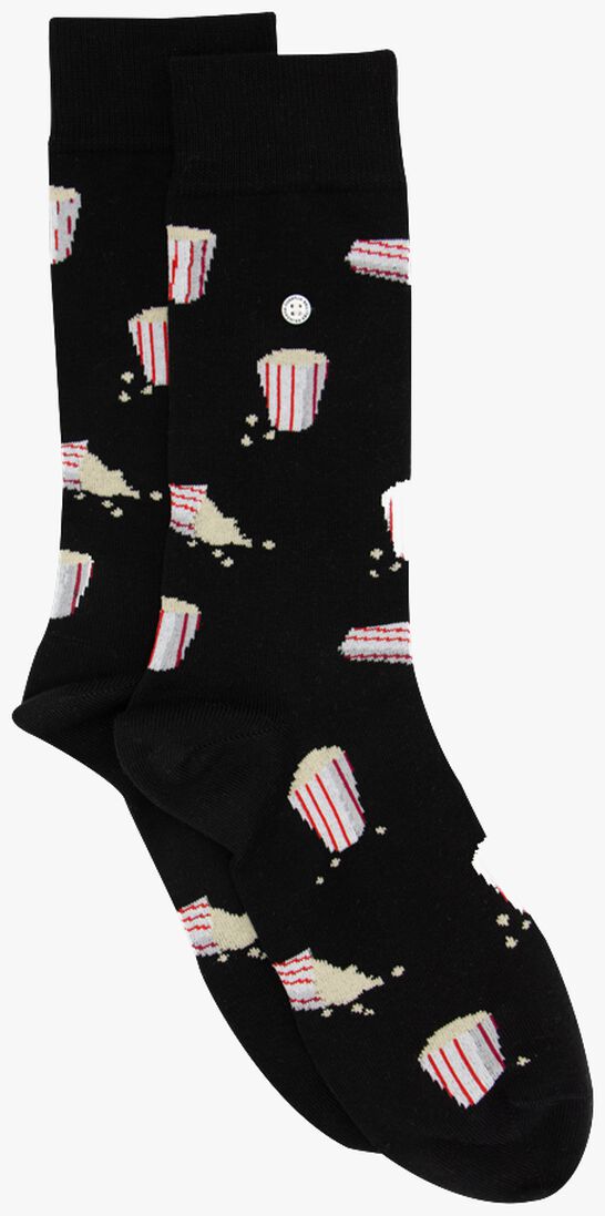 ALFREDO GONZALES zwarte alfredo gonzales sokken popcorn