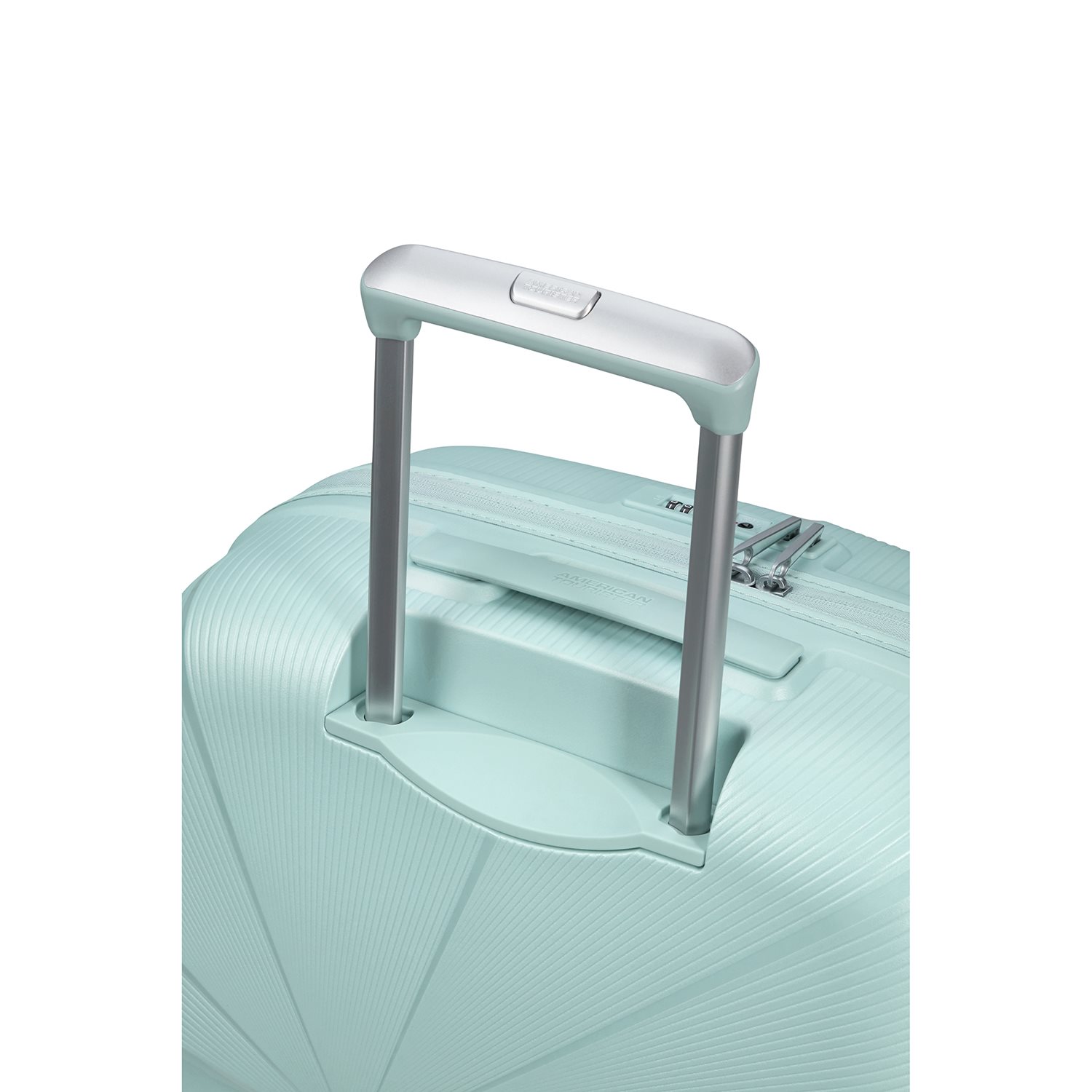 American Tourister Starvibe Spinner 67 EXP met. surf blue