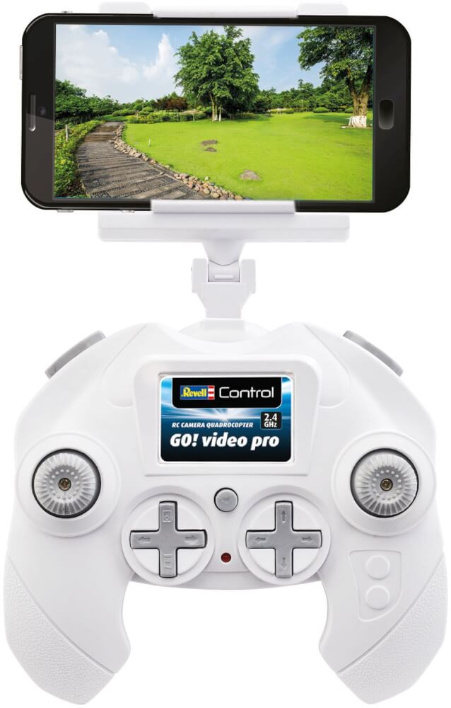 RC Kamera Quadrocopter  Go! Video Pro, Revell Control Ferngesteuerte Drohne