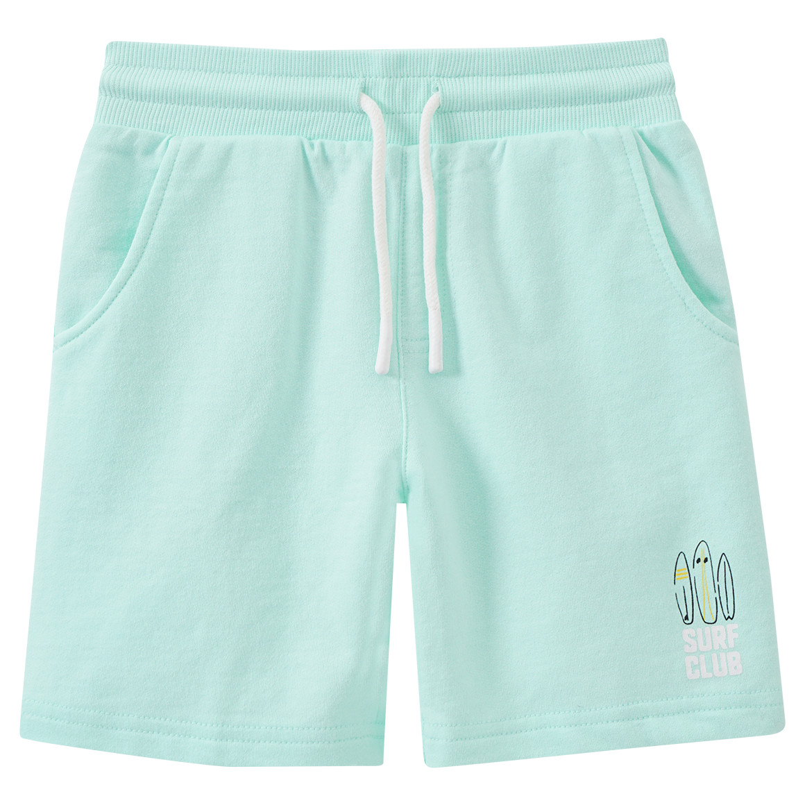 Topolino Jungen Joggingshorts mit Tunnelzug helltürkis