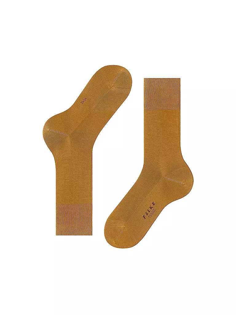 FALKE  Socken TIAGO amber  gelb
