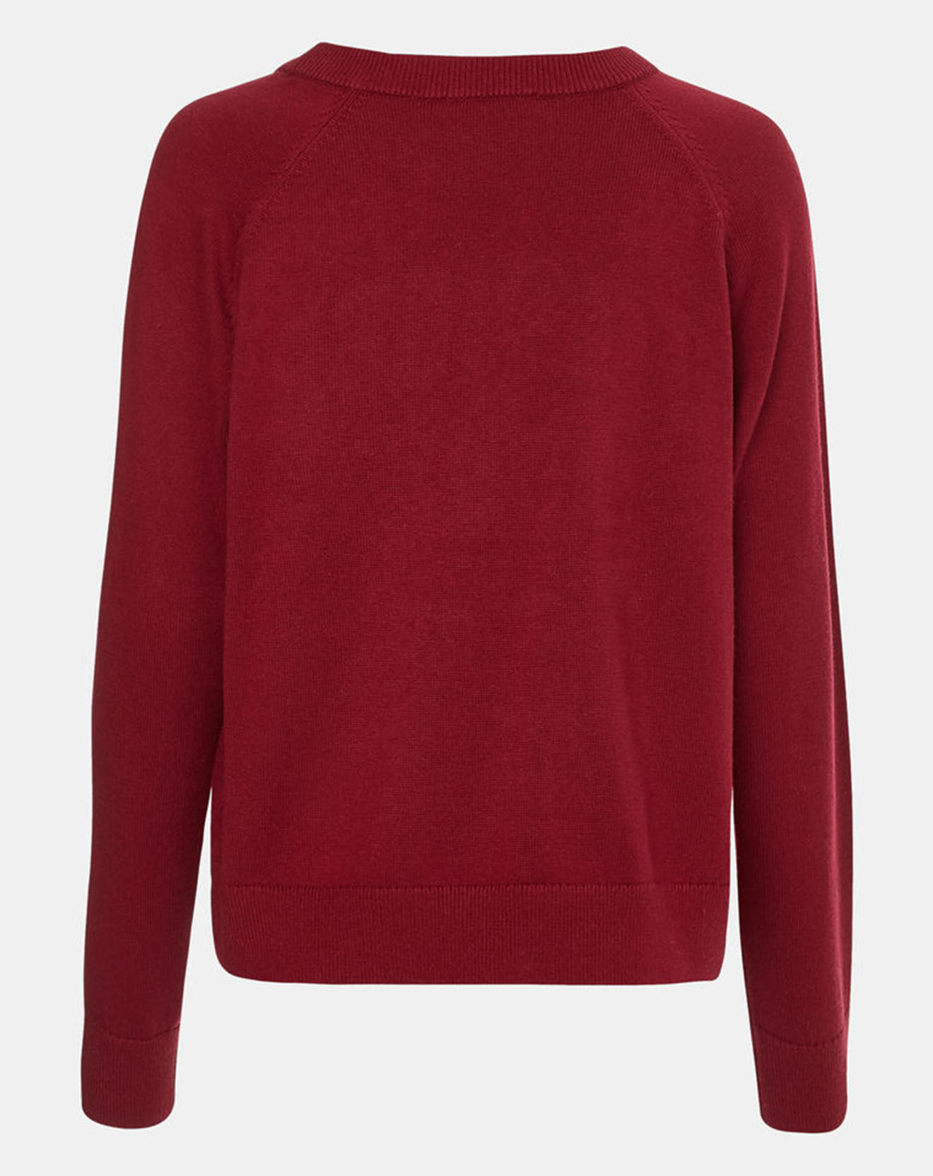 Tommy Hilfiger Pull Heritage Varsity rouge foncé