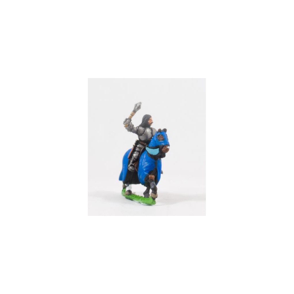 Generic Eastern European: Mounted Generals / Officers in Plate Armour, on Barded Horse