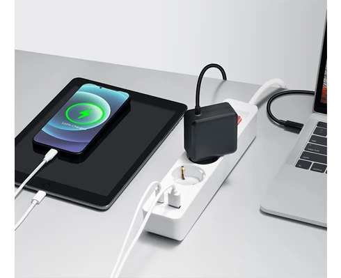 Andersson PWS-C2000 - Power Strip 3-Socket USB-A   USB-C 1,5m, white