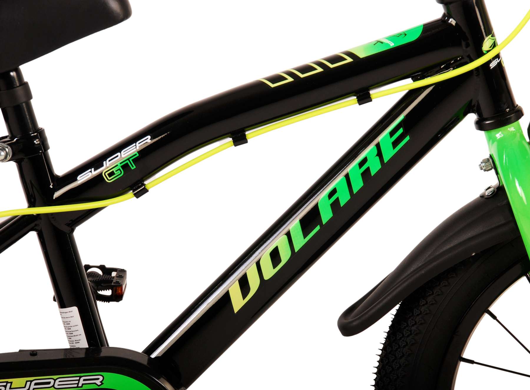 Kinderfahrrad Super GT Fahrrad für Jungen 16 Zoll Kinderrad in Grün