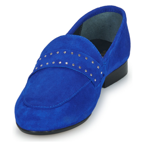 JB Martin - FRANCHE ROCK - Chèvre velours bleu rock