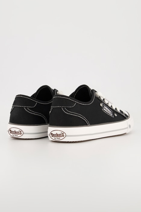 Dockers Canvas-Sneaker, Gummikappe, Weite H
