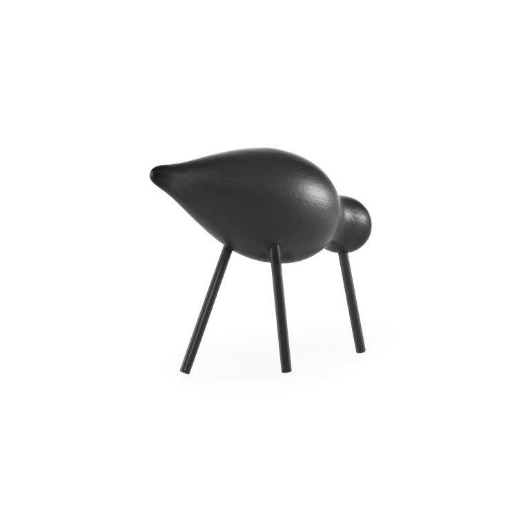 Normann Copenhagen Shorebird vogel decoratie medium zwart
