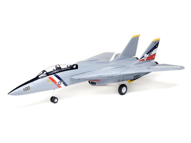 E-flite Impeller Jet F-14 Tomcat 40 mm Twin EDF BNF Basic F-14 Tomcat Jet mit Schwenkflügel und Brushless Antrieb