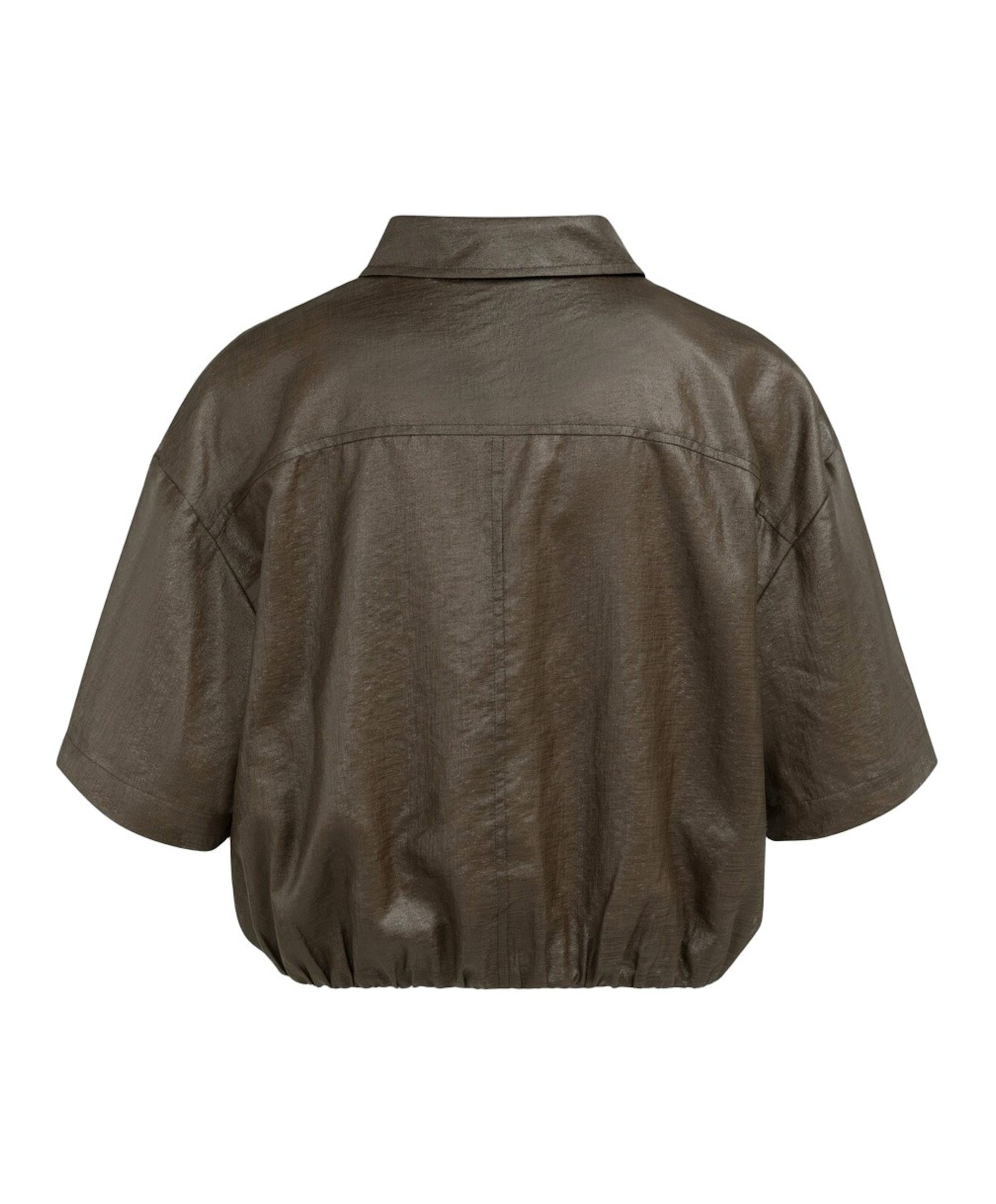 YAYA Dames blouse bruin