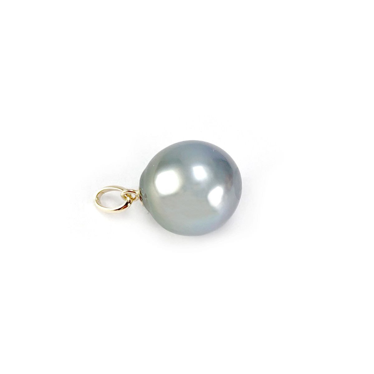 Pendentif d'occasion or 750 jaune perle de tahiti