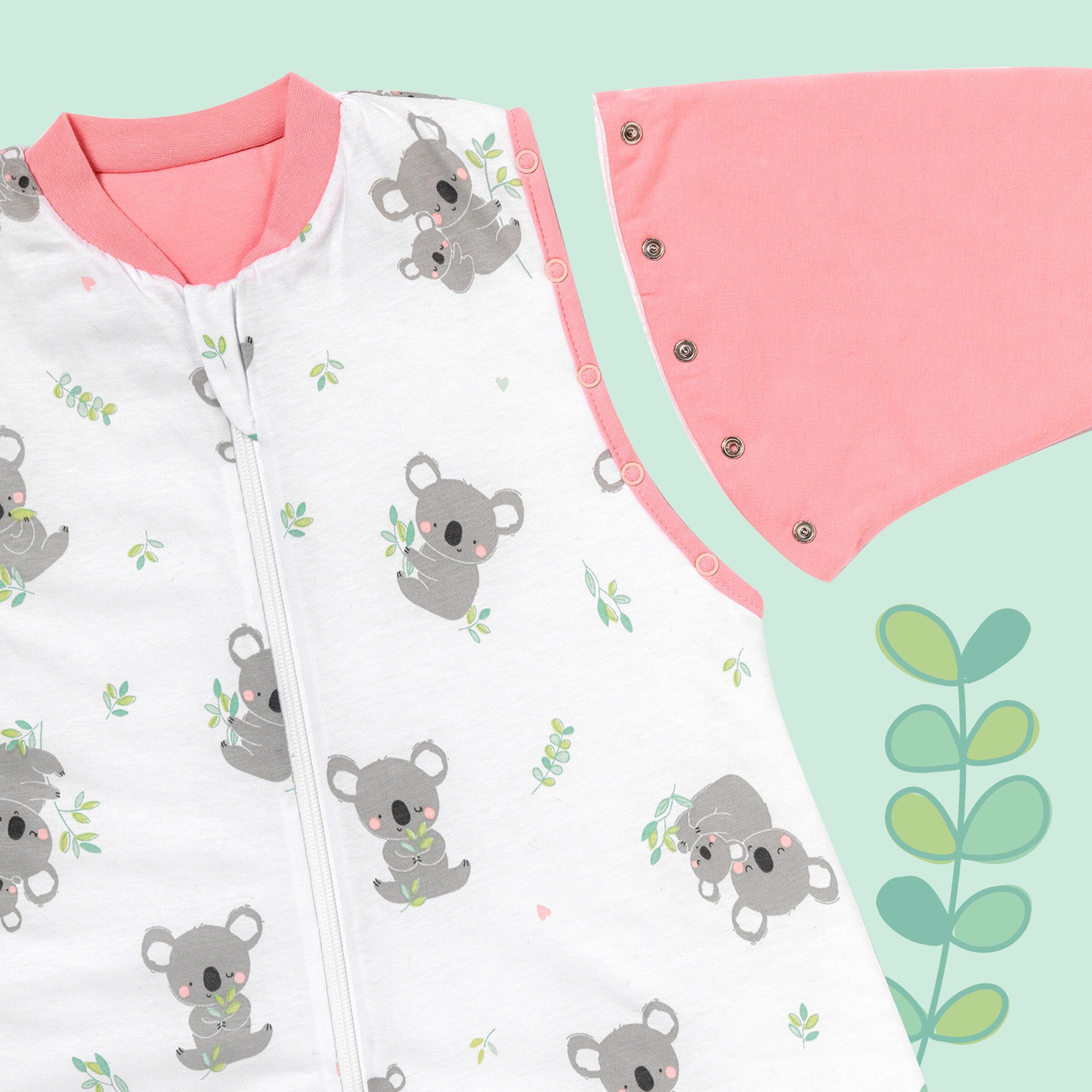 schlummersack Schlafsack ohne Füßen 2.5 Tog Koala