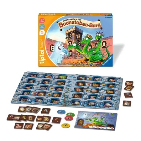 Ravensburger tiptoi® Schatzsuche in der Buchstaben-Burg