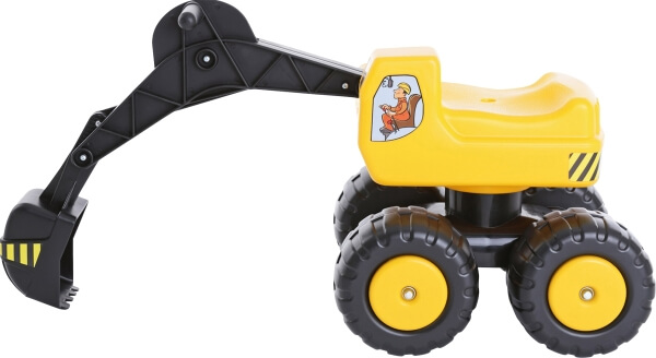 Sitzbagger Mobby Dig 100 kg, Kunststoff, ab 36 Monate - 6 Jahre