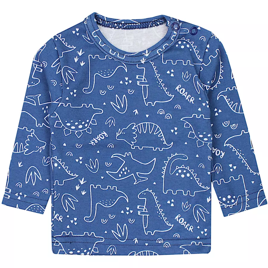 TupTam Baby Jungen Langarmshirt 5er Pack denim