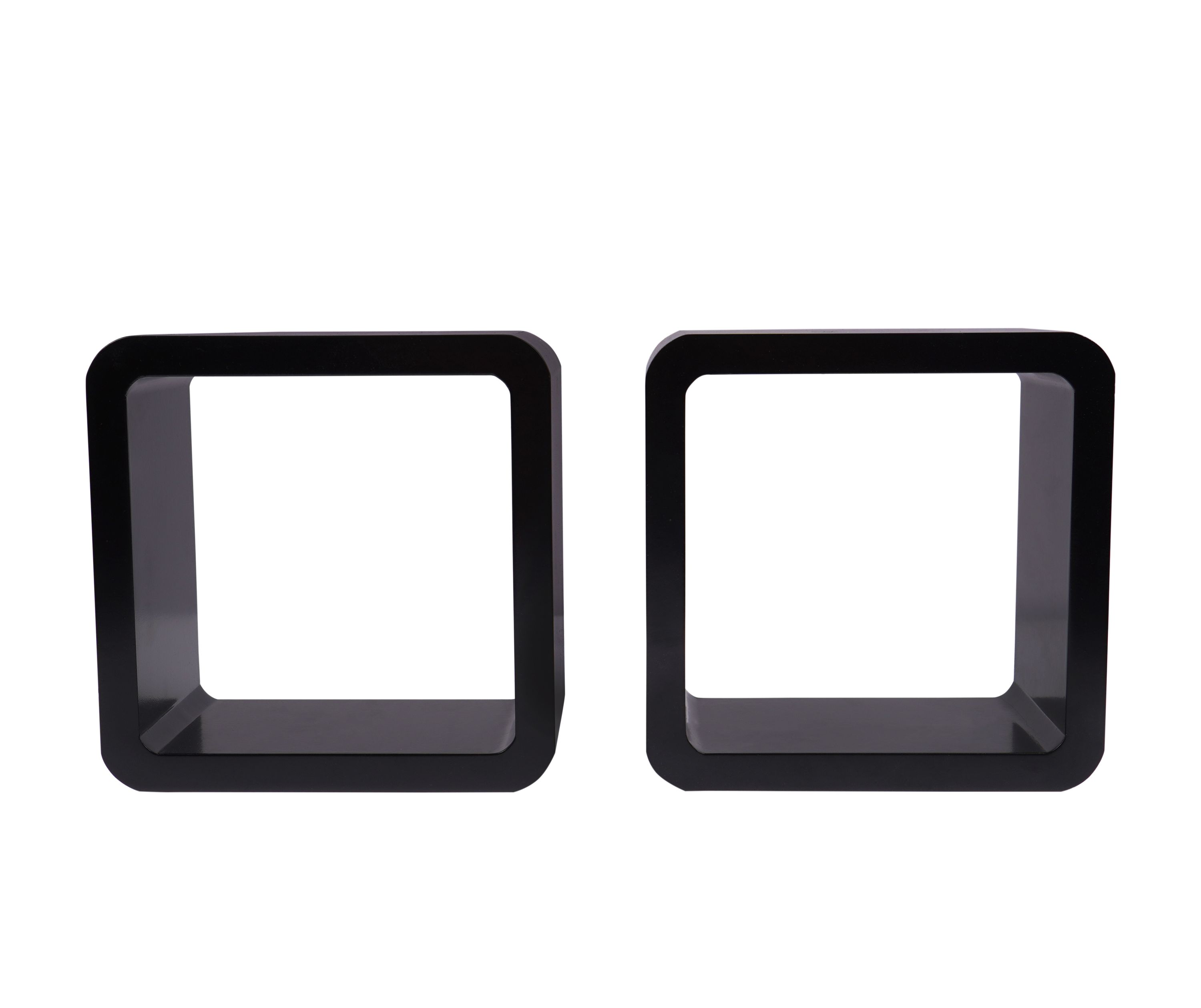 Wandregal SOLA 3er Set schwarz