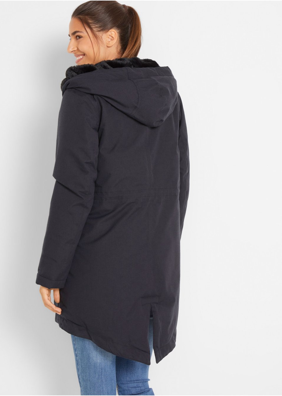 Parka fonctionnelle avec polaire peluche