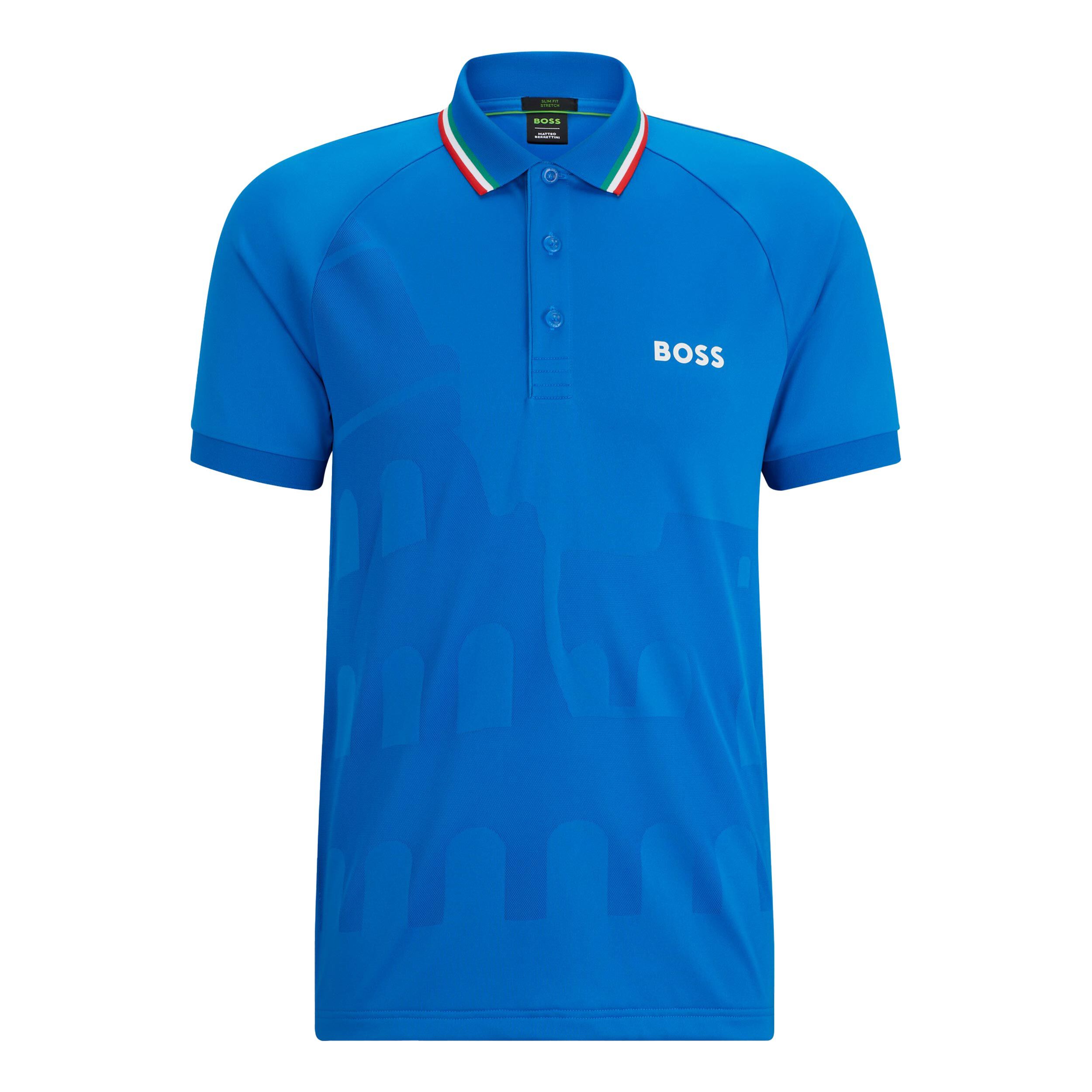 BOSS Patteo MB 14 Polo Hommes - Bleu