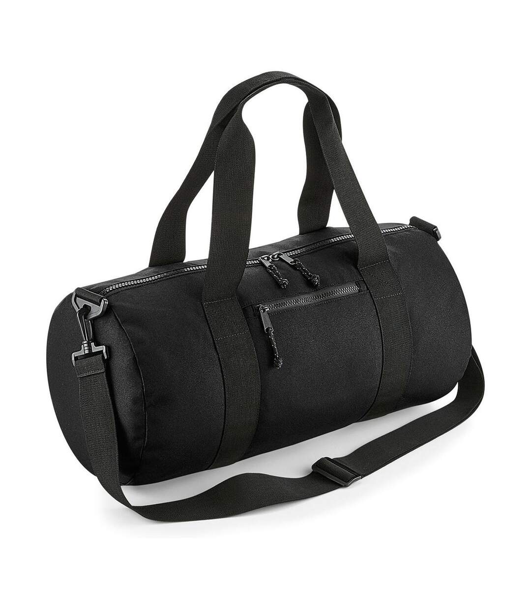 Sac polochon en polyester recyclé - BG284 - noir