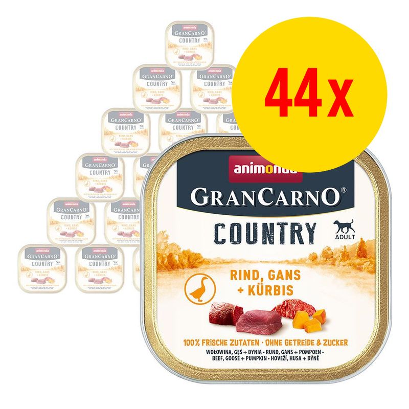 Lot animonda GranCarno Adult Country 44 x 150 g