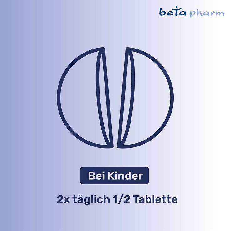 Cetirizin beta Filmtabletten bei Allergien, 100 St