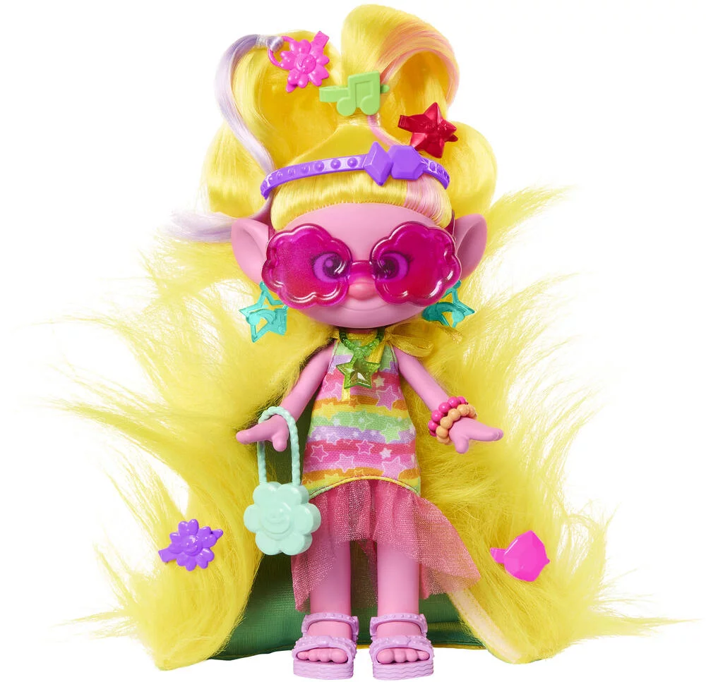 TROLLS 3  - FIGURINE VIVA SURPRISES 2 EN 1 - HAIR POPS