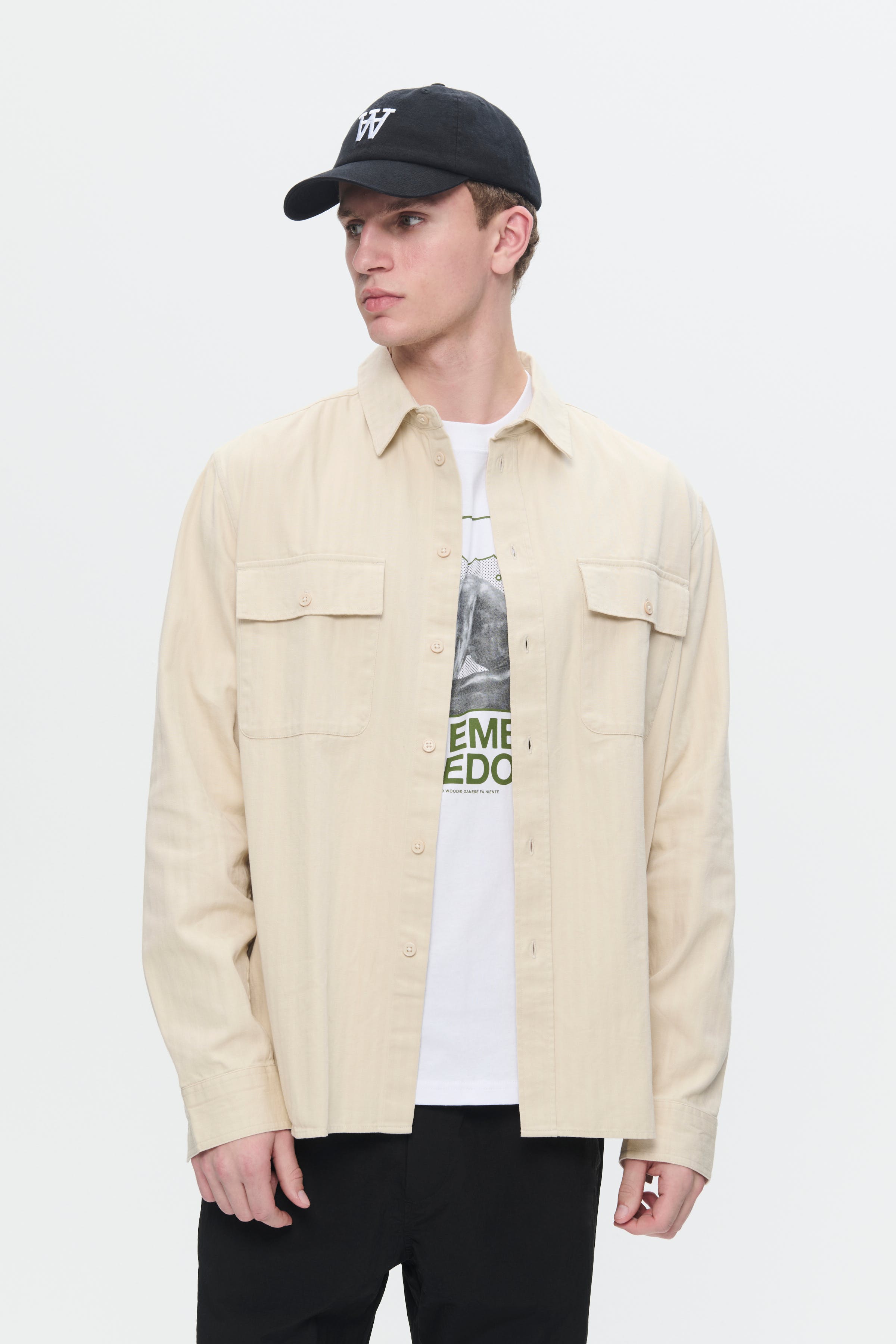 DOUBLE A BY W.W. MEN WWAxl Overhemd