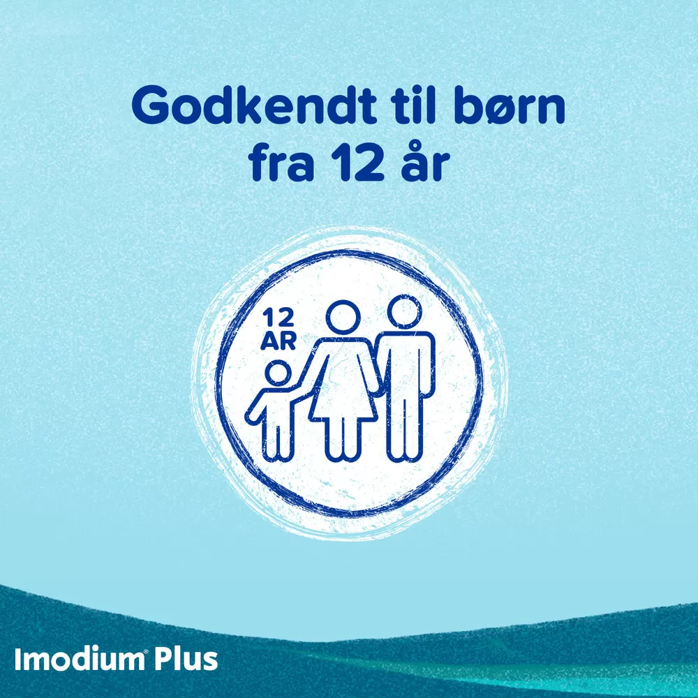 Imodium Plus 2mg  125 mg - 6 stk.