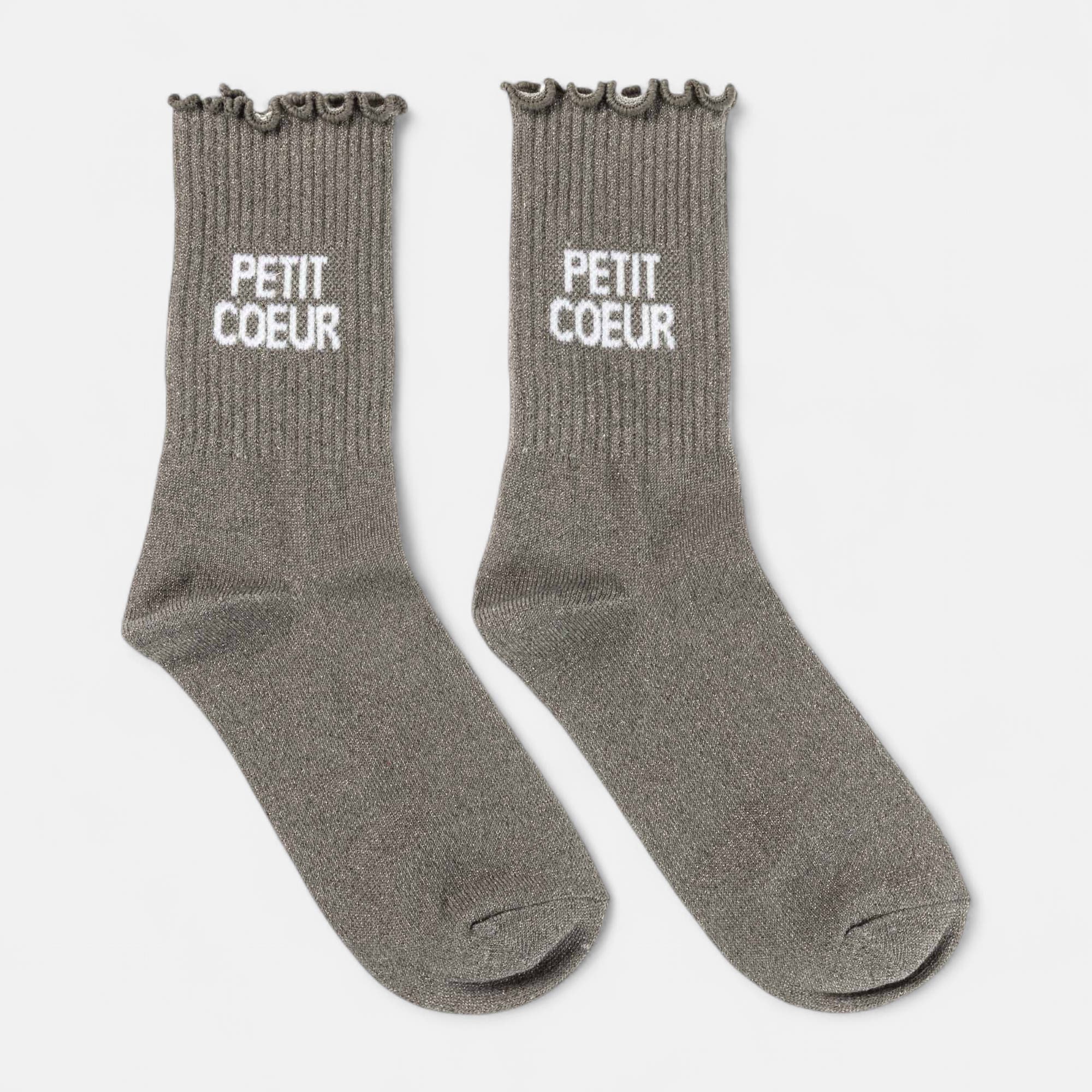Chaussettes Enfant argent