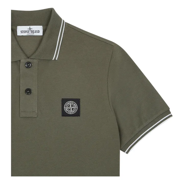 Stone Island Polo Logo | Vert olive