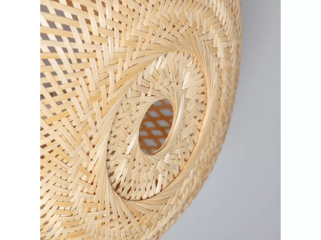Lampe Murale Bambou Manen Naturel
