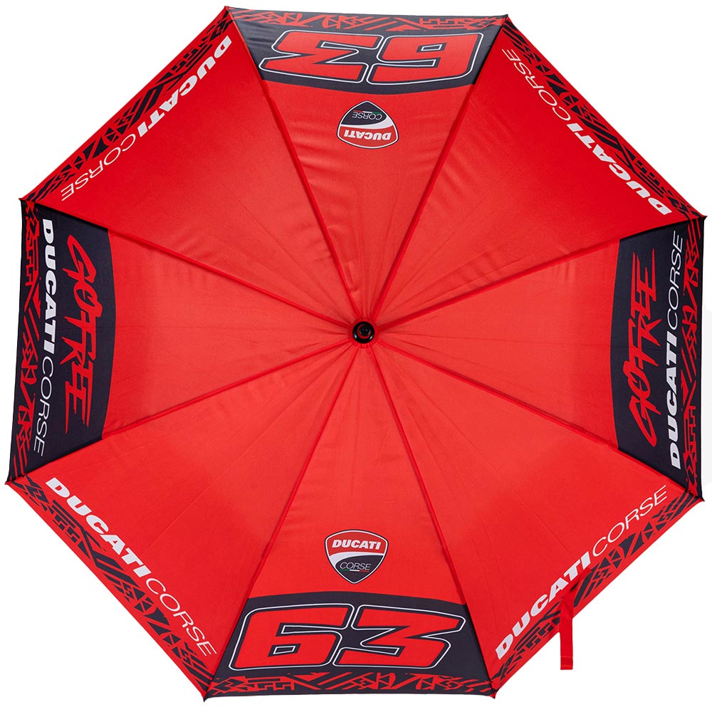 ducati - Parapluie Bagnaia Red Rouge / Noir
