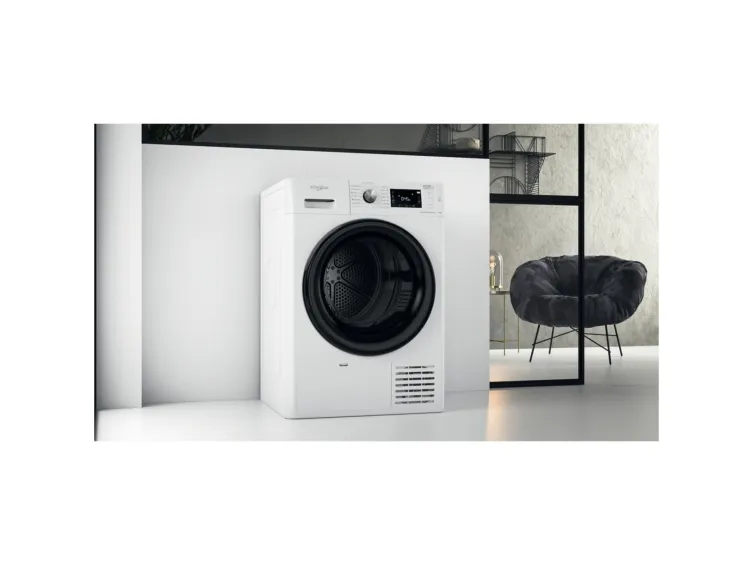 Whirlpool FFT M22 9X2B EE - Tørremaskine - bredde: 59.5 cm - dybde: 64.9 cm - højde: 84.9 cm - frontbetjening - hvid