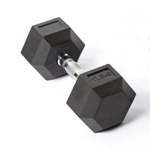 Halter hexagonal único Wod 12,5 kg (sem logotipo)