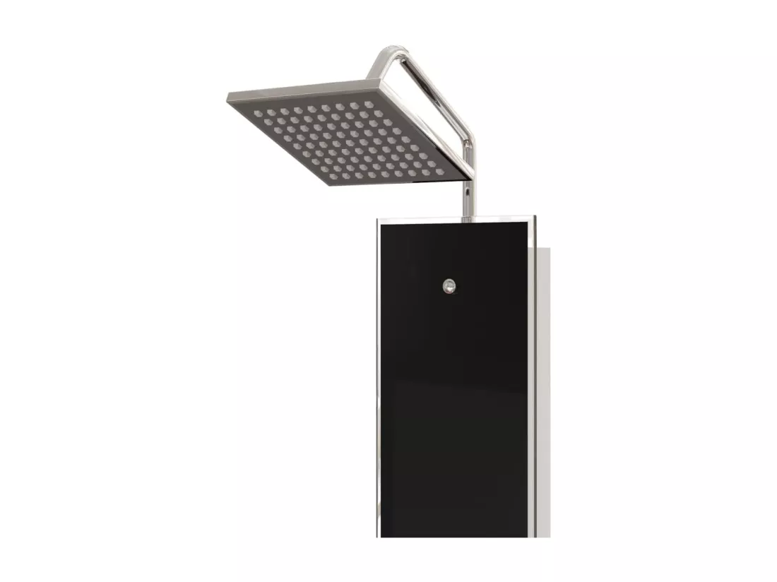 Panneau de douche pomme argenté 18 x 45.5 x 130 cm 02_0003433