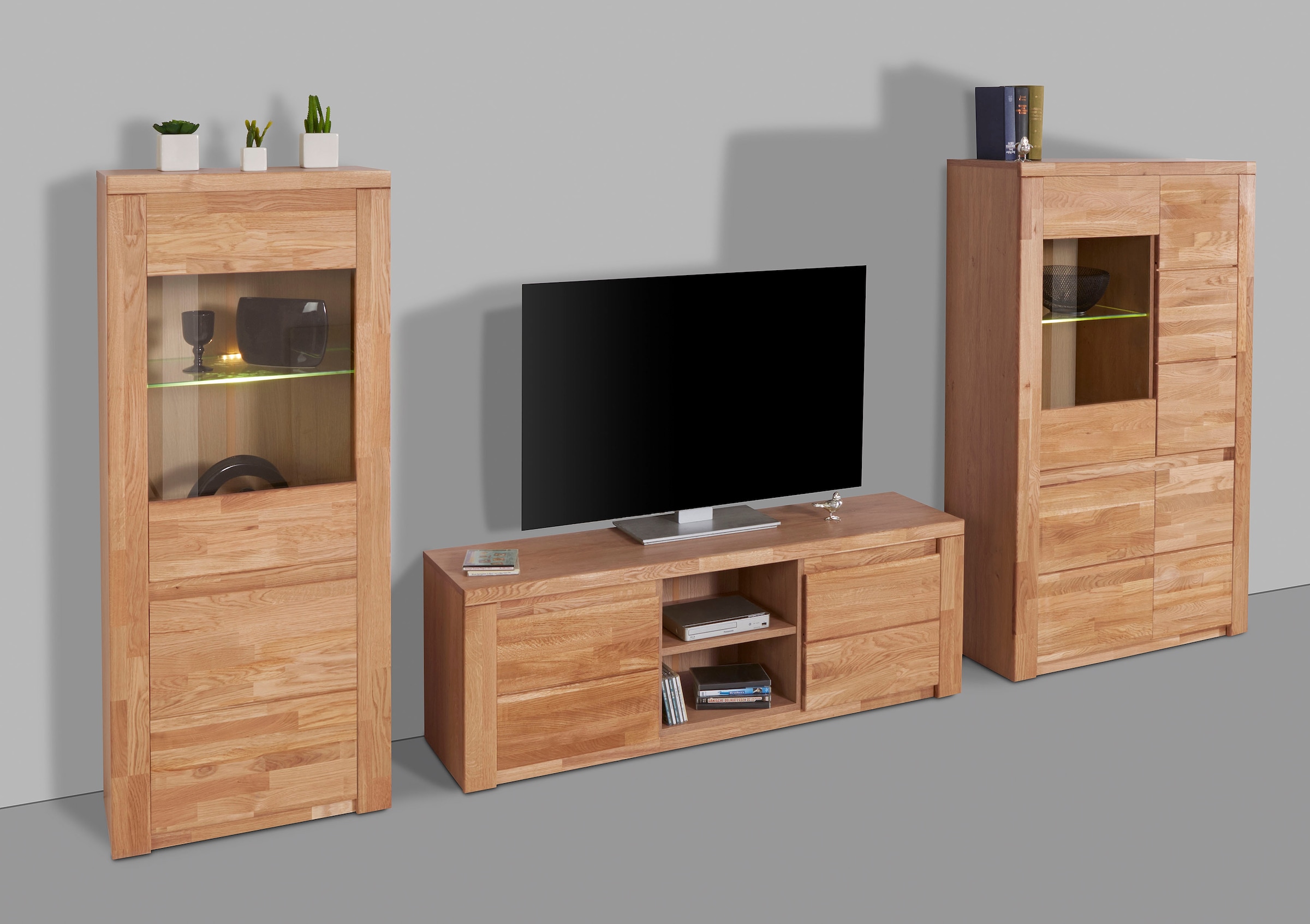 Home affaire Wohnwand »Burani« Set, 3 Stk. tlg.