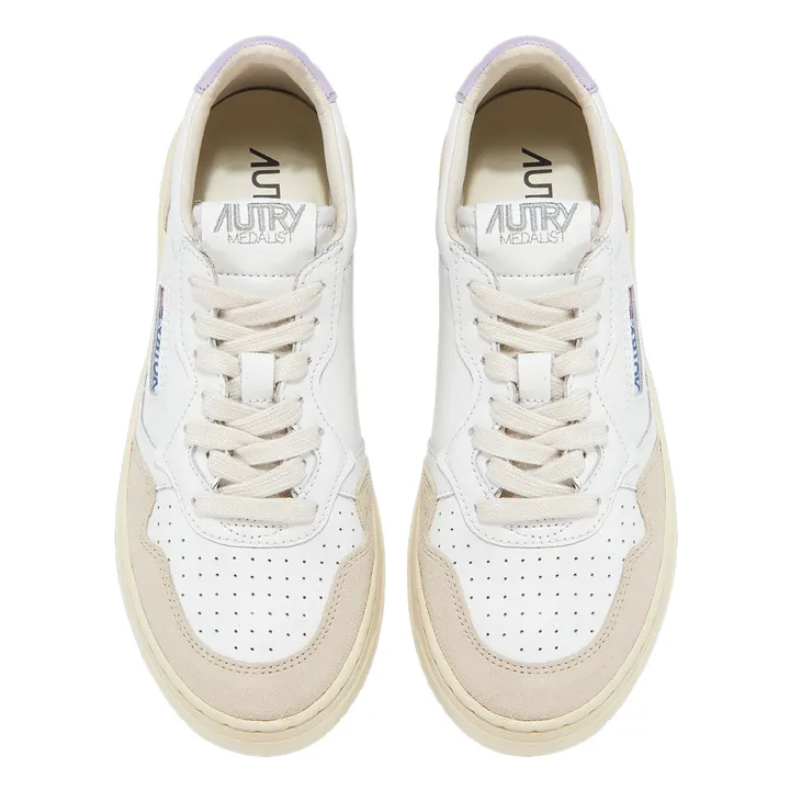 Autry Baskets Medalist Low Cuir/Suede | Lilas