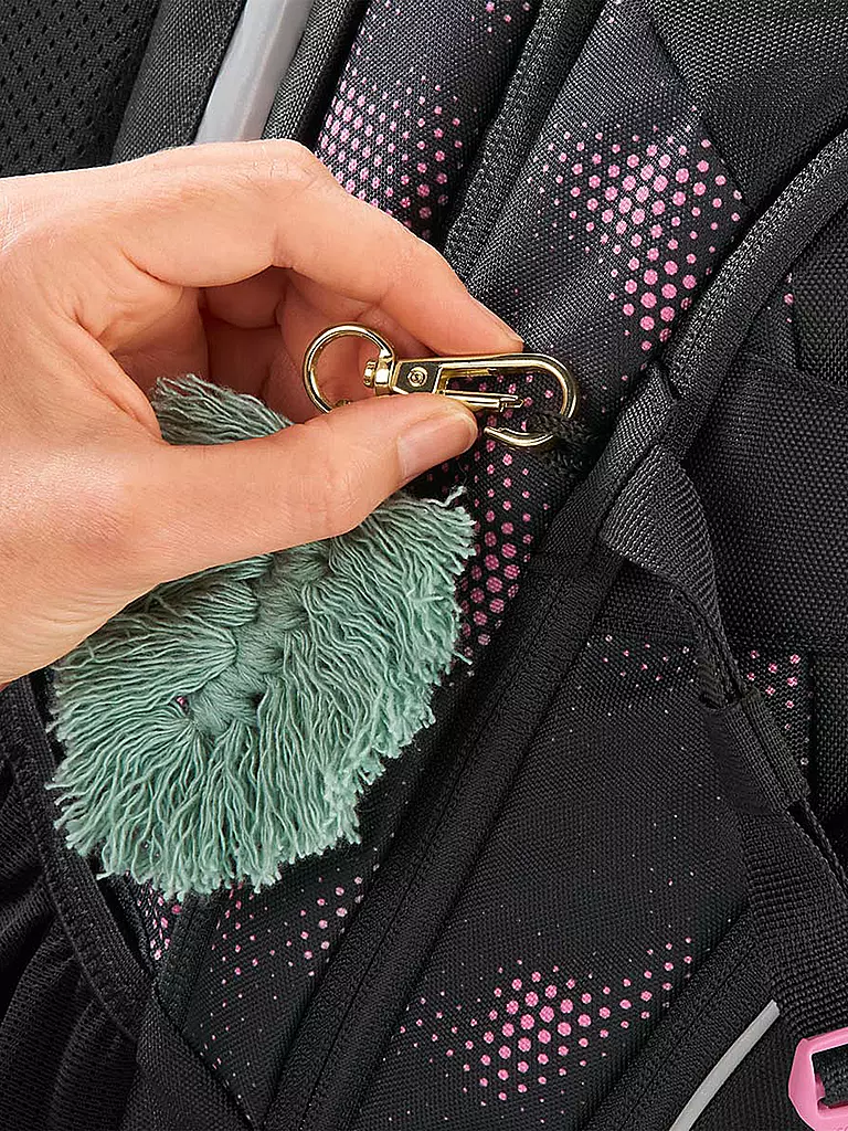 COOCAZOO Schulrucksack MATE PINK ILLUSION schwarz
