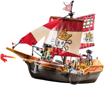 Playmobil 71418 Pirates Byggesett Lite Sjørøverskip